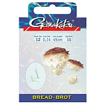 Gamakatsu 140149-00800-00018-00 Booklet Bread 2210G Палатка Крюк 0.180 мм 60 см Золотистый Gold 8 
