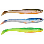 Savage gear 74275 Slender Scoop Shad Мягкая приманка 150 mm 17g 28 Единицы Многоцветный Green Silver