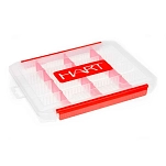 Hart MHT1 коробка для мелких деталей Tray 1 Clear / Red 25.5 x 19.5 x 3.5 cm