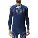 UYN U100389-T023-XXL Базовый слой с длинным рукавом Natyon 3.0 France UW Turtle Neck Голубой France 2XL