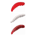 Berkley 1109189 Красная чешуя Powerbait Honey Worm 25 Mm Многоцветный White Scales 25 mm 