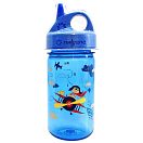 Купить Nalgene NL21823112 Grip´n Gulp 375ml бутылка  Blue 7ft.ru в интернет магазине Семь Футов