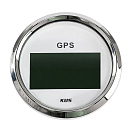 GPS-спидометр электронный, белый циферблат, нержавеющий ободок, выносная антенна, д. 85 мм KUS JMV00260_KY08109_sale