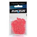 Купить ZunZun 064255 Bobber Oval Пробки 25 Единицы Красный Red Lumi Glitter 7ft.ru в интернет магазине Семь Футов