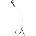 Mikado AMC-PCRS-4 Chod Rig Лидер 6 См Серебристый Black 4 