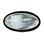 Valterra 800-DG71259VP овальный свет веранды с выключателем 12V Бесцветный Black