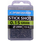 Купить Cresta 4722-209 Stick Shots Вести 2.0 mm Черный  Black 0.25 g  7ft.ru в интернет магазине Семь Футов