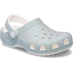 Crocs 210986-100b-j5 Деревянные башмаки Classic Iridescent Glitter White 35x25x15 EU 37