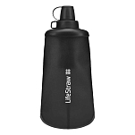 Lifestraw LLSPSFMLMBWW Peak Series 650ml Складная бутылка с фильтром для воды Серый Dark Gray