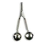 Kali 15112 Aligator Double Серебристый  2 pcs 17 mm 
