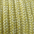 Купить Трос плетеный для крепления кранцев из волокна Kevlar/Pes HT Benvenuti KEW/PES-COVER-W/Y-8 Ø8мм белый/желтый 7ft.ru в интернет магазине Семь Футов