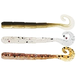 Westin P241-1092-241-UNIT Мягкий приманка Ned Worm Curltail 0.5g 50 mm 6 Единицы Золотистый Dark Water Mix 23