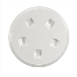 Can 65395 6´´ Инспекционный лючок/люк регистрации Asa White 16 cm
