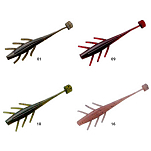 Valleyhill IVS401 EBI Shad Мягкая приманка 101.6 mm Золотистый 01