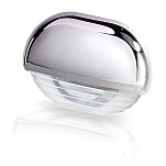 Светодиодная лампа Hella Marine 8560 Easy Fit 2JA 998 560-121 12/24В 0,5Вт 45x31,5мм кабель 100мм IP67 из сатинированного-хромированного пластика с белым светом