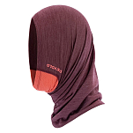 DEVOLD OF NORWAY GO293840A-744A-O/S Шарф-хомут Running Merino 130 Фиолетовый Port