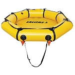 Lalizas 75875 спасательный плот без тента Coastal Compact 4P Yellow / Orange 70x45x30 4 Places