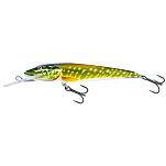 Salmo QPE014 Pike Super Deep Runner Limited Edition Шарнирный гольян 110 mm 13g Pike