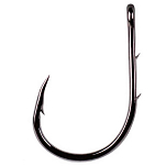Mustad 10750NP-BN-4-U10 Ultrapoint Baitholder Колючий Одноглазый Крючок Черный Black Nickel 4 