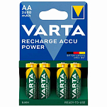 Varta 56756101404 56756 101 404 Аккумуляторы типа АА 4 единицы измерения Зеленый Green / Yellow