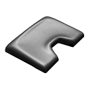 Купить Colmic PA0872 сиденье Egonomic Tesla  Anthracite 7ft.ru в интернет магазине Семь Футов
