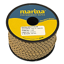 Купить Marina performance ropes 1500.25/BEMA3 Marina Pes HT Color 25 m Двойная плетеная веревка Золотистый Beige / Brown 3 mm  7ft.ru в интернет магазине Семь Футов