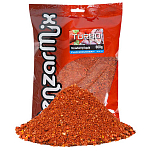 Benzar mix 98135213 Turbo 800g Прикормка из клубники и кальмаров Red