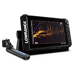 Lowrance 000-16351-001 рыбопоисковый эхолот с датчиком Elite FS™ 9 Totalscan Black Row-Emea Black