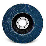3M 448580 566A P60 Изогнутый шлифовальный лепестковый диск 10 единицы Blue / Black 125 mm