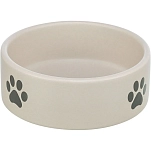 Trixie 25221 миска 800ml  Light Grey / Grey