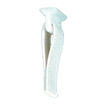Jr products 342-81275 карниз C Type Серебристый  White