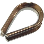 Goldenship GS71165 AISI-304 Наперсток из проволочной веревки Серебристый 32 mm 