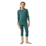 Helly hansen 49403-494-10 Комплект термобелья с длинным рукавом Lifa merino midweight Opal Green 30x22x4 10 Years