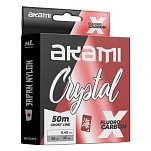 Akami 342650 фторуглерод Crystal 50 m Clear 15x10x5 0.500 mm