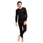Maier sports 3000030_M10900_XL Набор базовых слоев Adrian Черный Black XL