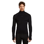 Icebreaker 0a5756ib001xxl Базовый слой с длинным рукавом 300 MerinoFine Polar Roll Neck Black 30x25x2 2XL