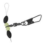 Energoteam 79008050 Safety Float Пробки Серебристый Black / Grey / Green 18