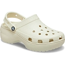Купить Crocs 206750-2y2-w11 Деревянные башмаки Classic Platform Bone 35x25x15 EU 42.5 7ft.ru в интернет магазине Семь Футов