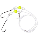 Купить Zebco 4255003 Flatty Wishbone Связанные Крючки Серебристый White / Yellow 7ft.ru в интернет магазине Семь Футов