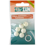 ZunZun 351262 Круглые плавающие бусины Белая 12 mm 