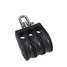 Купить Barton marine BTN05440 T2 Тройной поворотный шкив с подшипниками Black 7ft.ru в интернет магазине Семь Футов