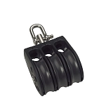 Barton marine BTN05440 T2 Тройной поворотный шкив с подшипниками Black