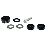 Seastar solutions 1-HP6033 Поворотная пластина подвесного цилиндра Серебристый Grey