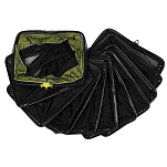 Matrix fishing GLN077 Flow Mesh Keepnet  Black / Lime