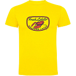 Kruskis CA65500103C072 Футболка с коротким рукавом Fresh Lobster Желтый Yellow S