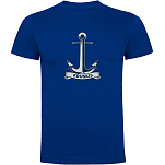 Kruskis CA65500405C053 Футболка с коротким рукавом Anchor Голубой Royal Blue XL