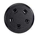 Купить Can 65392 4´´ Инспекционный лючок/люк регистрации Asa Black 11 cm 7ft.ru в интернет магазине Семь Футов