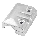 Super marine ANO283 Yamaha 40-50HP Нижний блок с цинковым пластинчатым анодом Серебристый Grey 86 x 62 x 32 mm