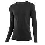 Loeffler 27464-990-56 Базовый слой с длинным рукавом Transtex Merino Черный Black 56