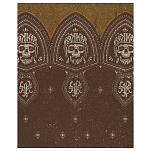 Rokker 816409-OS Шарф-хомут Skull Коричневый  Brown